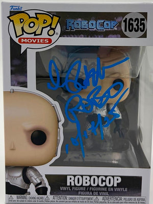 Peter Weller Signed Funko Pop #1635 "Robocop" - Beckett COA