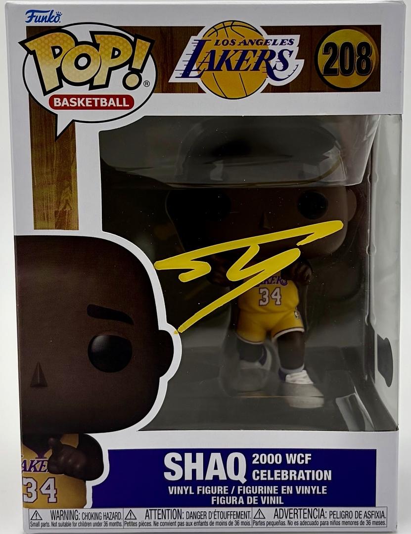 Shaquille O'Neal signed Lakers Funko Pop #208 - Beckett COA