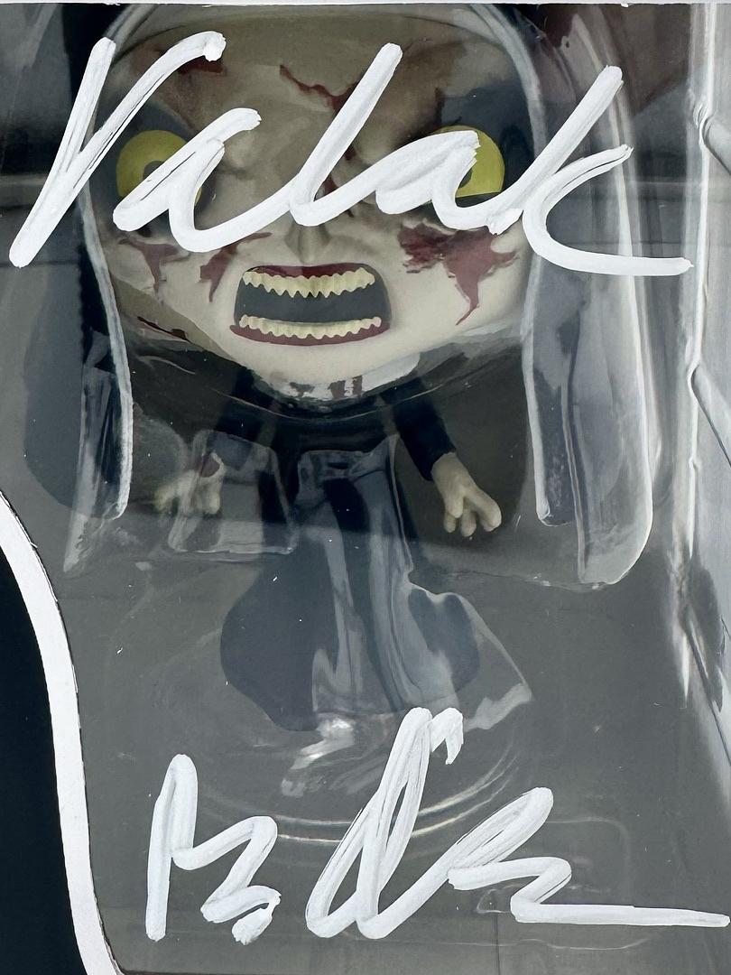 Bonnie Aarons Signed Funko Pop #1710 (The Nun)  - Beckett COA