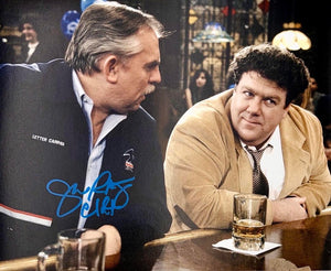 John Ratzenberger signed 8x10 (Cheers) - Beckett COA