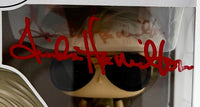 Linda Hamilton Signed Funko Pop #818 Sara Connor (Terminator) - Beckett COA #08