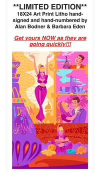 Barbara Eden signed 18x24 exclusive signed limited edition print (/75) RESEARCH PENDING