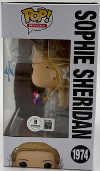 Amanda Seyfried signed Funko #1974 (Mama Mia) - Beckett COA