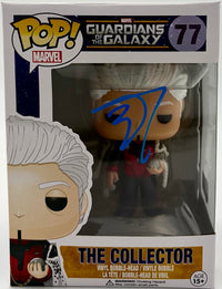 Benicio Del Toro Signed Funko Pop #77 The Collector (GOTG)  - Beckett COA