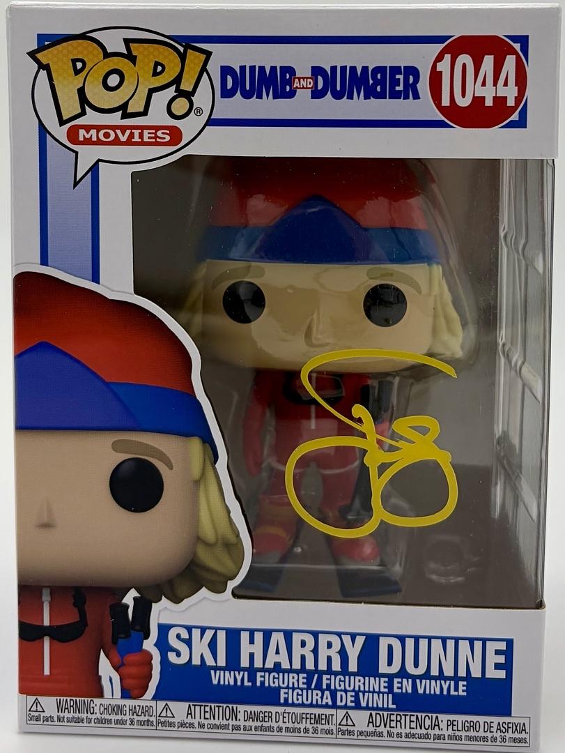 Jeff Daniels Signed Funko Pop #1044 "Ski Harry Dunne" (Dumb & Dumber) - Beckett COA