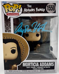 Anjelica Huston Signed Funko Pop #1550 "Morticia Addams" (Addams Family) - OC Celebrity Marketing COA