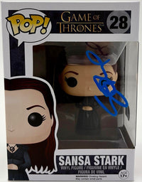 Sophie Turner signed "Sansa Stark" Funko #28 (Game of Thrones) - *RARE* Beckett COA