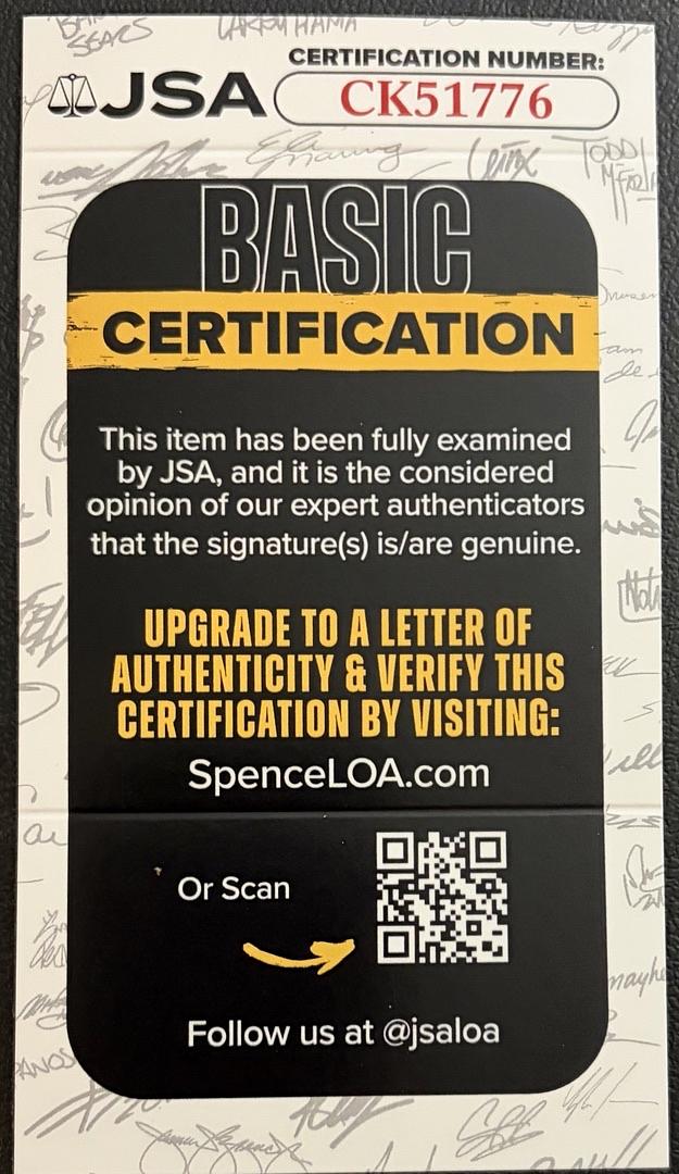 Ralph Macchio Billy Zapka & Martin Cove signed 11x14 (Karate Kid) - JSA
