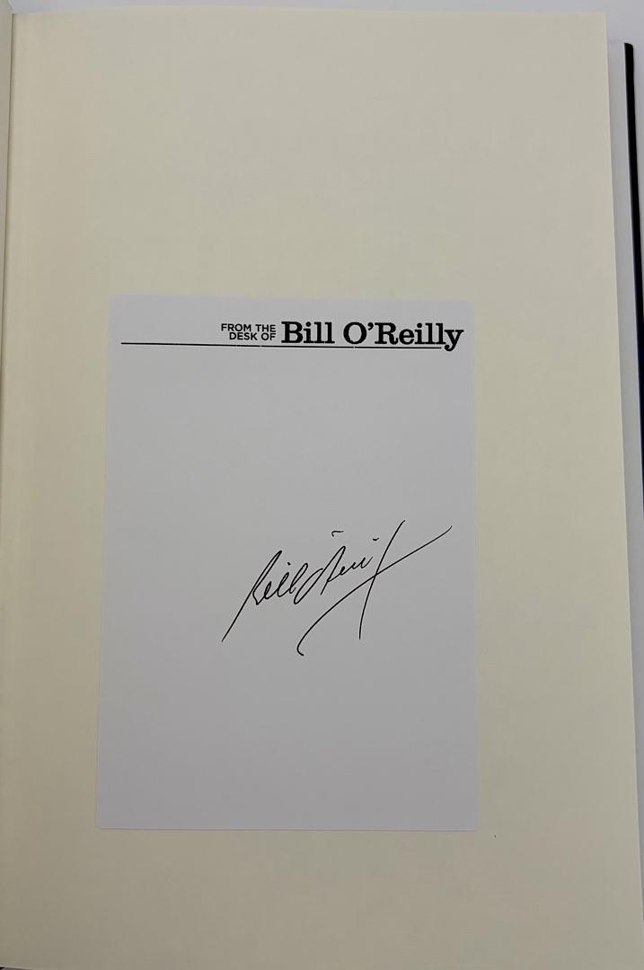 Bill O'Reilly Autographed Book Confronting Evil - JSA COA