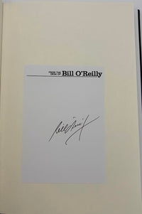 Bill O'Reilly Autographed Book Confronting Evil - JSA COA