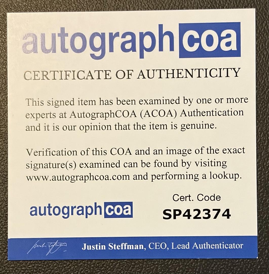 Forrie J Smith Signed 8x10 Photo (Yellowstone) - ACOA COA