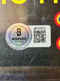 Rob Gronkowski and Julian Edelman (Patriots) signed 11x17 - Beckett COA