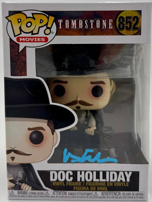 Val Kilmer Signed Funko Pop #852 "Doc Holliday" (Tombstone) *RARE* - Celebrity Authentics
