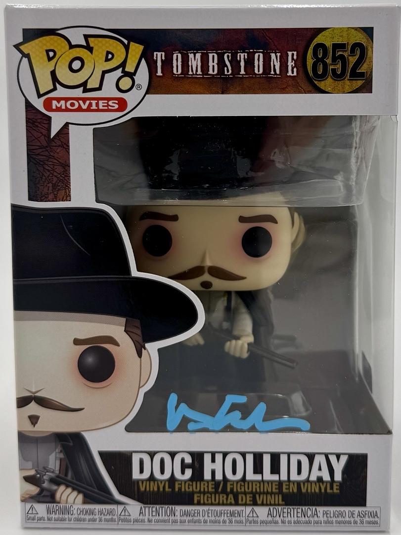 Val Kilmer Signed Funko Pop #852 "Doc Holliday" (Tombstone) *RARE* - Celebrity Authentics