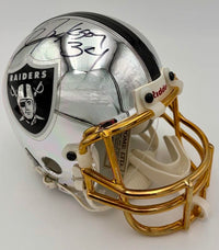 Bo Jackson (Raiders) Signed Limited Edition (2371/3000) Chrome Mini-Helmet - Beckett COA