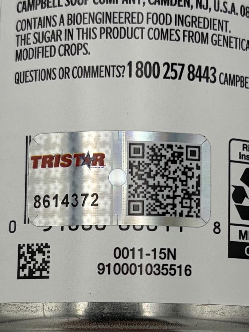 Larry Thomas signed Campbell's soup can (Seinfeld) - Tri-Star COA