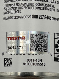 Larry Thomas signed Campbell's soup can (Seinfeld) - Tri-Star COA