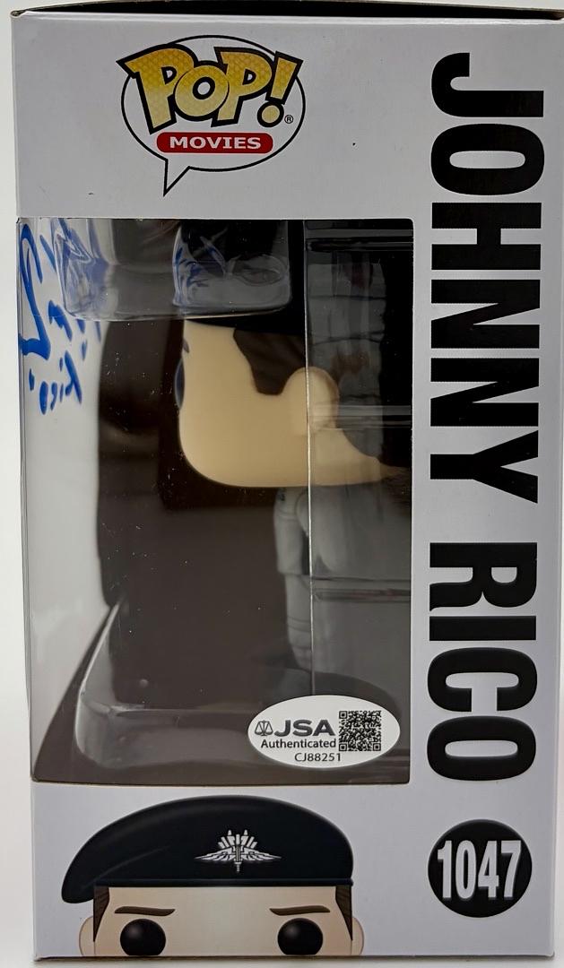 Casper VanDien signed "Johnny Rico" Funko #1047 (Starship Troopers) - JSA COA