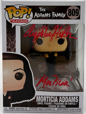 Anjelica Huston Signed Funko Pop #809 "Morticia Addams" (Addams Family) - OC Celebrity Marketing