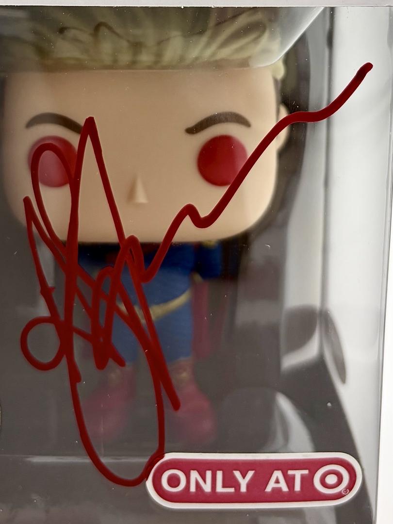 Antony Starr signed "Homelander" Funko #984 (The Boys) - JSA COA