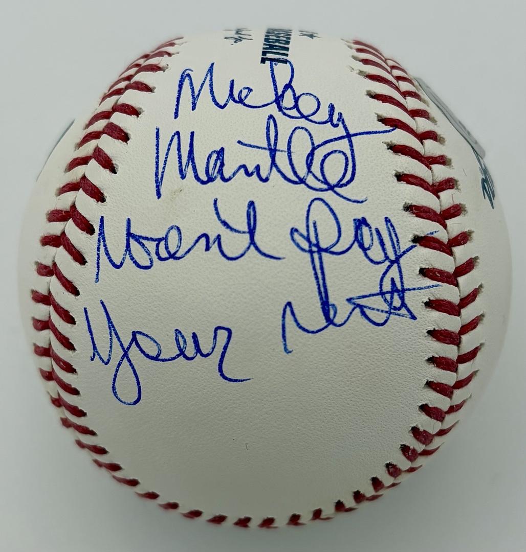 Chaz Palminteri signed baseball w/long quote - Beckett COA