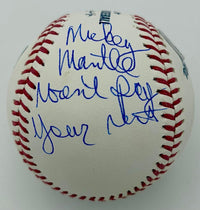 Chaz Palminteri signed baseball w/long quote - Beckett COA