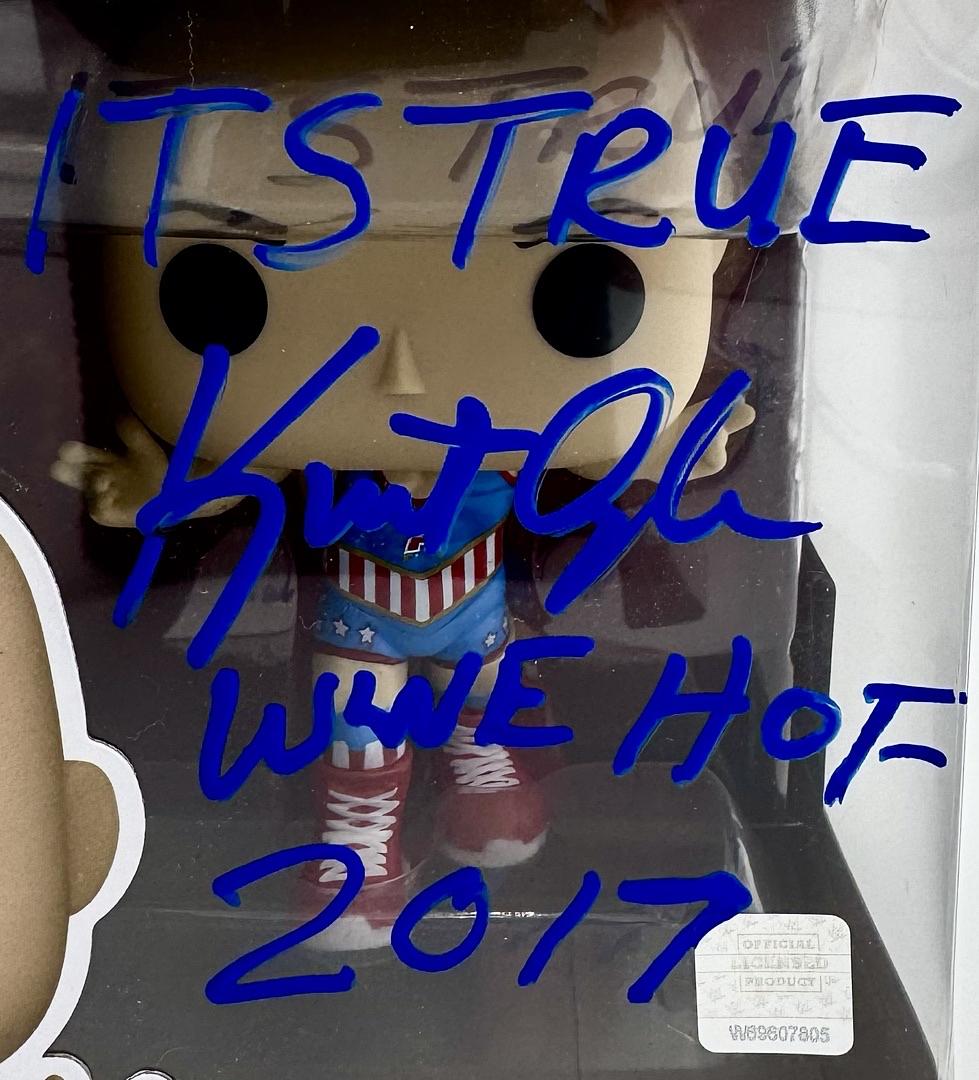 Kurt Angle signed Funko #146 - Official Pix COA