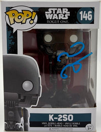 Alan Tudyk signed "K-2S0" Funko #146 (Star Wars) - ACOA COA