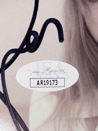 Taylor Swift Signed Purple/Picture Guitar - JSA COA #2