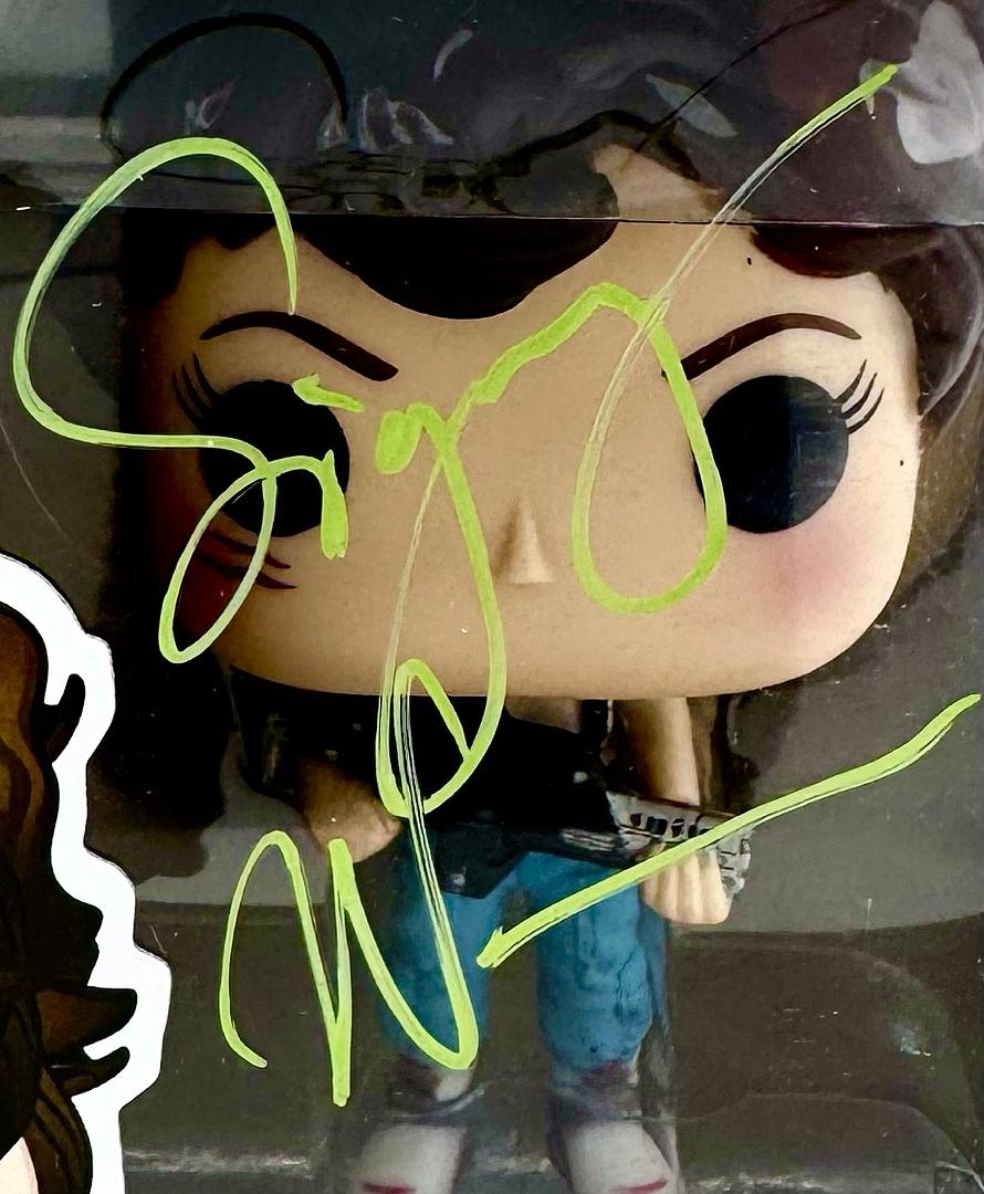 Sigourney Weaver Signed Funko Pop #345 Ellen Ripley Aliens
