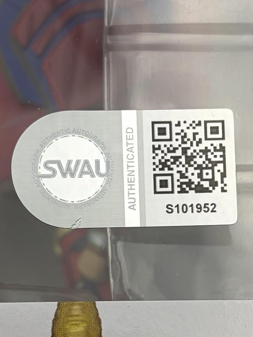 Jake Busey signed "Kamala Khan" Funko #1078 (Ms. Marvel) - SWAU COA