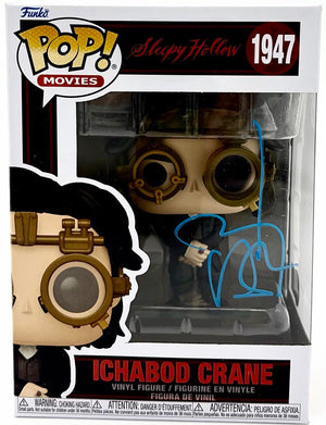 Johnny Depp Signed "Ichabod Crane" Funko #1947 (Sleepy Hollow) *RARE* Beckett COA