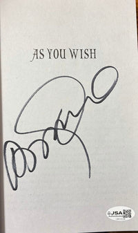 Cary Elwes signed paperback book "As You Wish" - JSA COA