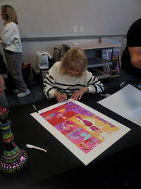 Barbara Eden signed 18x24 exclusive signed limited edition print (/75) RESEARCH PENDING