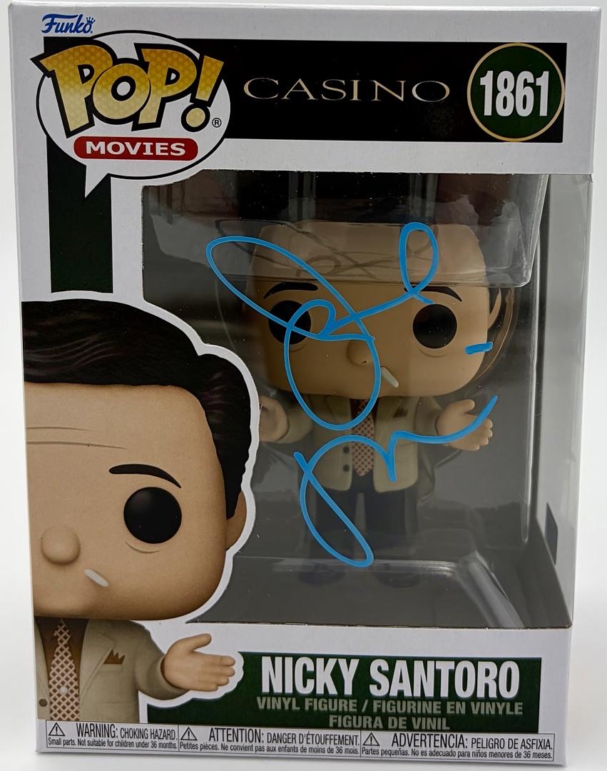 Joe Pesci Signed "Nicky Santoro" Funko #1861 (Casino) - Celebrity Authentics COA