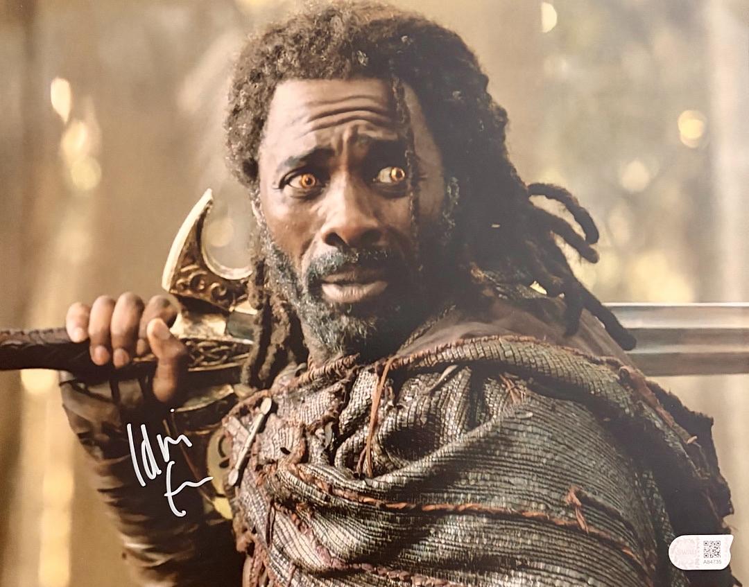 Idris Elba signed 11x14 (Thor: Ragnarok) - SWAU COA