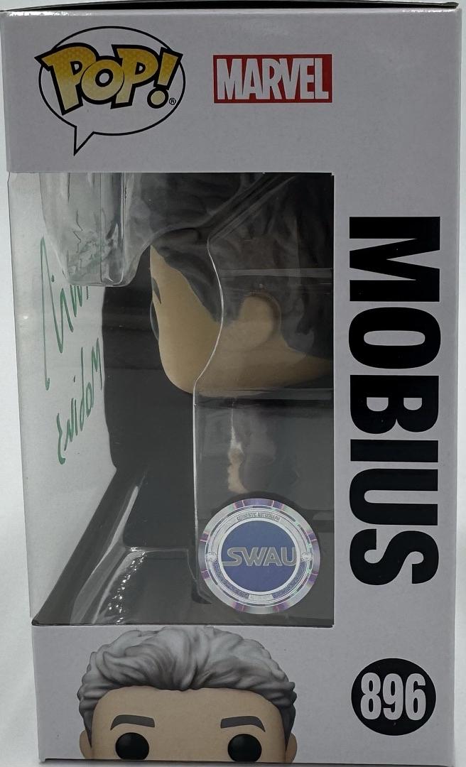 Owen Wilson signed "Mobius" Funko Pop #896 (Loki) - SWAU COA