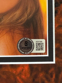 Taylor Swift matted, signed "Life of a Showgirl" CD Insert Photo 1 - Beckett COA