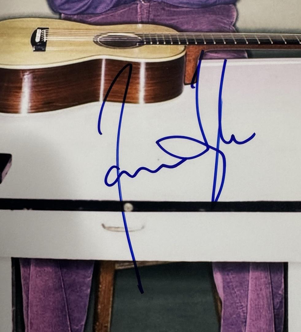 James Taylor signed 11x14 JSA COA