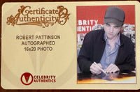 Robert Pattinson signed 16x20 "Batman" - Celebrity Authentics COA
