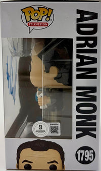 Tony Shalhoub signed "Adrian Monk" signed Funko #1795 (Monk) - Beckett COA