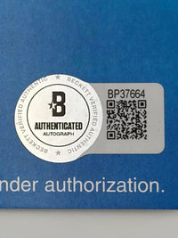 Peter Mayhew signed 8x10 w/Chewbacca Inscription - Beckett COA