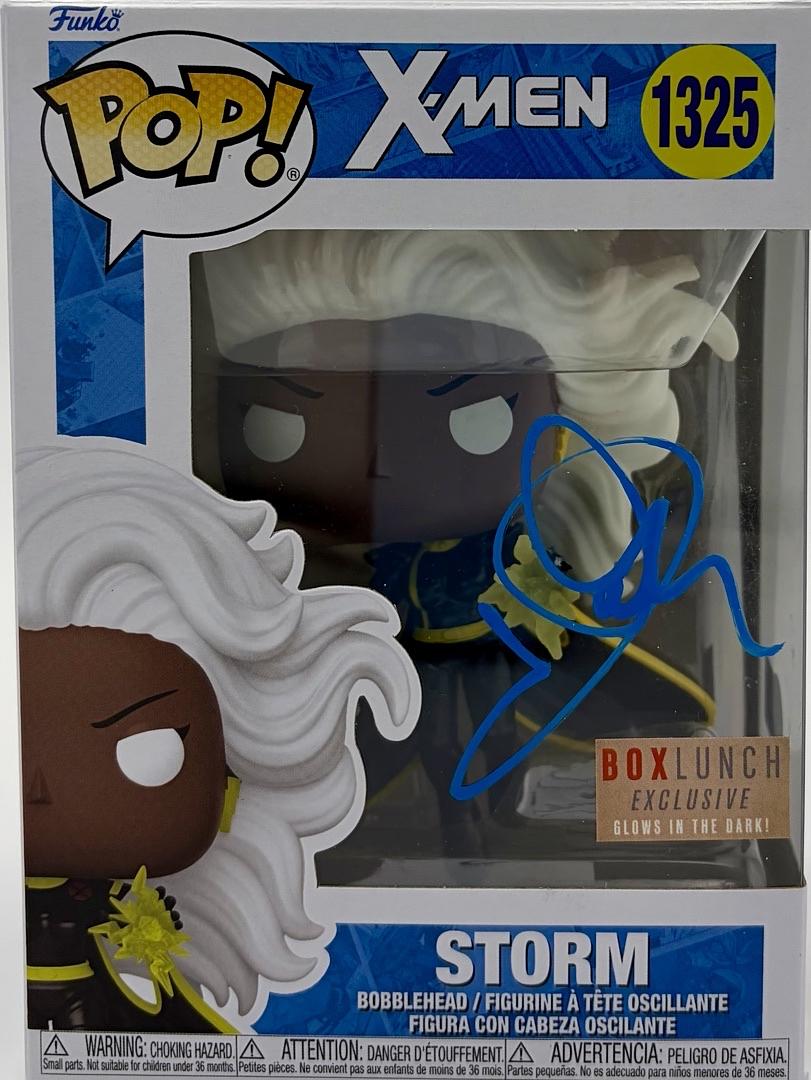 Halle Berry Signed "Storm" Funko Pop #1325 (X-Men) - Beckett COA
