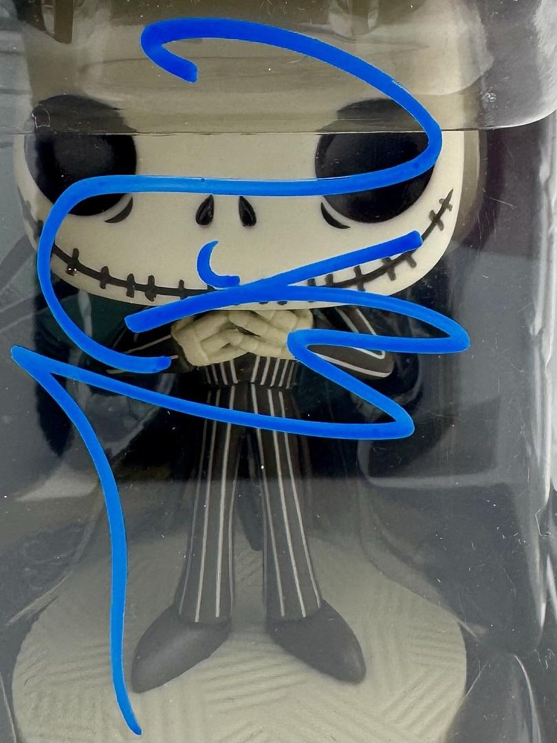 Tim Burton Signed Funko Pop #1401 "Jack Skellington" *RARE* - Beckett COA