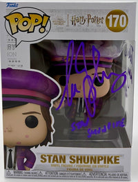 Lee Ingleby signed "Stan Shunpike" Funko #170 (Harry Potter) w/quote - Empire Signings & SWAU COA