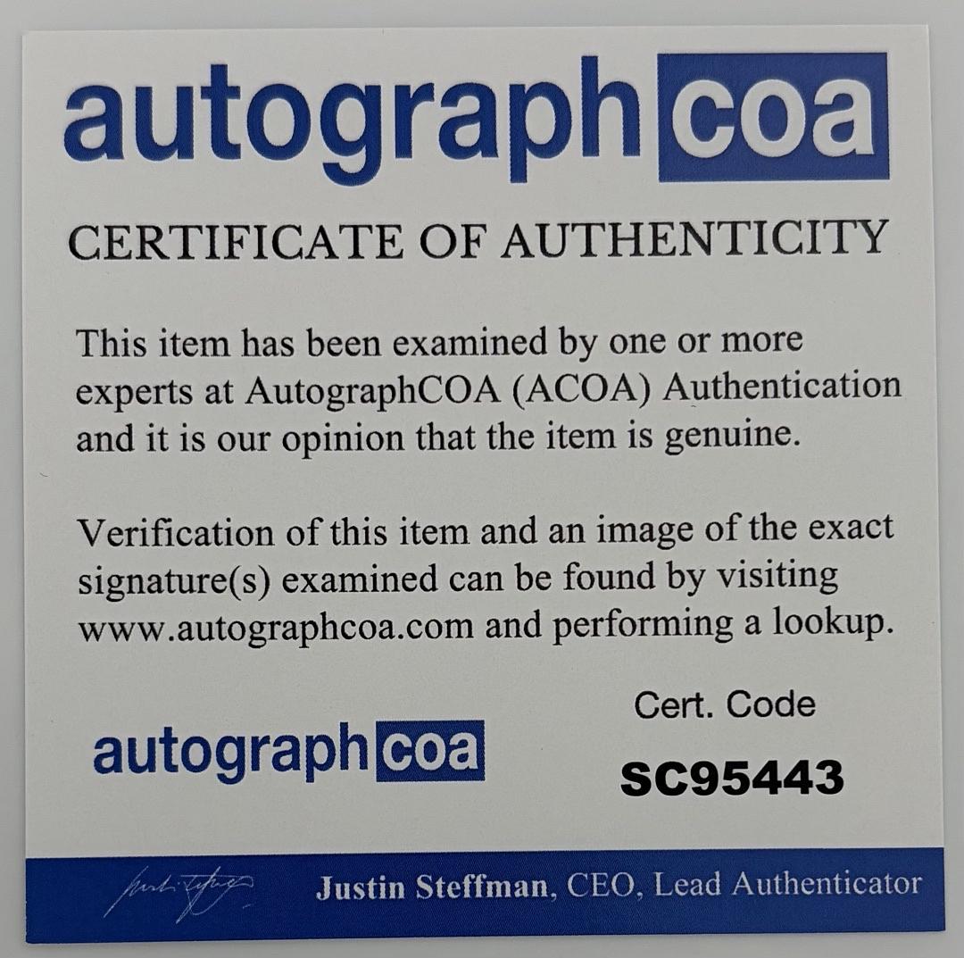 Jessica Alba "Dark Angel" signed 8x10 - ACOA COA