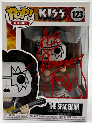 Ace Frehley Signed Funko Pop #123 "The Spaceman" (KISS) - ACOA COA