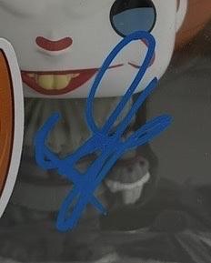 Bill Skarsgard signed "Pennywise" Funko Pop #472 (It) - Beckett COA