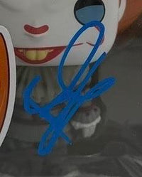 Bill Skarsgard signed "Pennywise" Funko Pop #472 (It) - Beckett COA