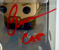 Chris Evans Signed Funko Pop #299 "Captain America" Avengers Infinity War W/CAP inscription - JSA COA